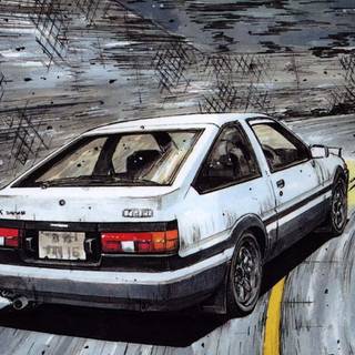 Initial D AE86 wallpaper