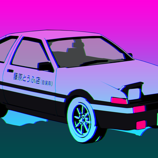 Initial D AE86 wallpaper