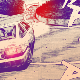 Initial D AE86 wallpaper
