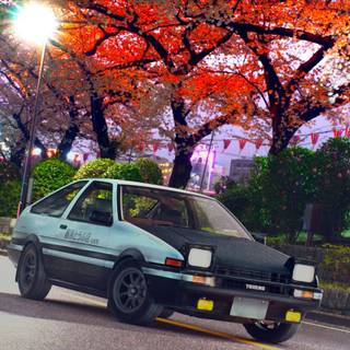 Initial D AE86 wallpaper