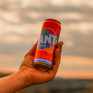 Fanta drink wallpaper