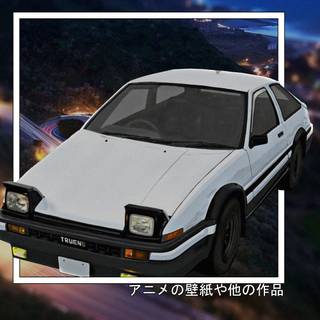 Initial D AE86 wallpaper