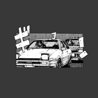 Initial D AE86 wallpaper