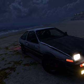 Initial D AE86 wallpaper