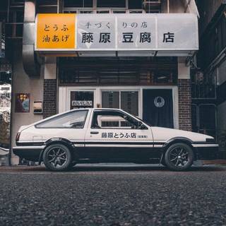 Initial D AE86 wallpaper