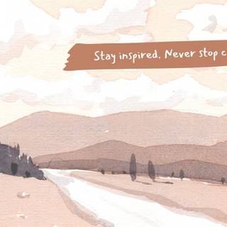 Never Stop Learning wallpaper