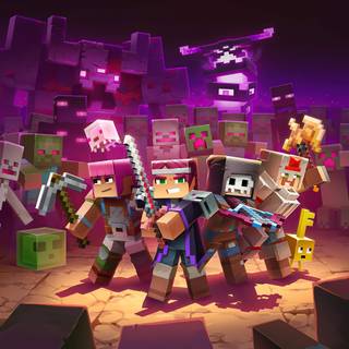 Minecraft iPad wallpaper