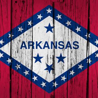 Arkansas flag wallpaper