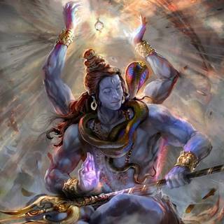 Lord Shiva and Vishnu wallpaper