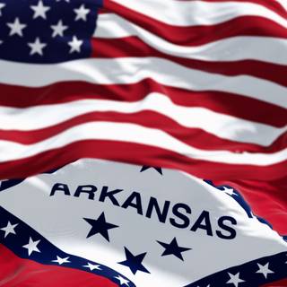 Arkansas flag wallpaper