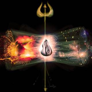 Lord Shiva and Vishnu wallpaper