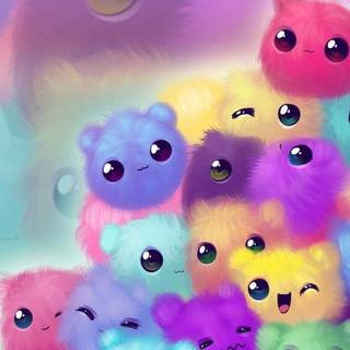 Cute Plushies wallpaper