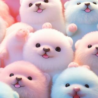 Cute Plushies wallpaper