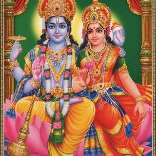 Lord Shiva and Vishnu wallpaper