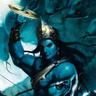 Lord Shiva and Vishnu wallpaper