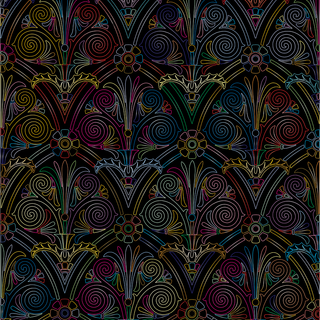 Filigree wallpaper
