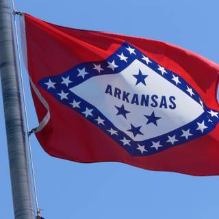 Arkansas flag wallpaper