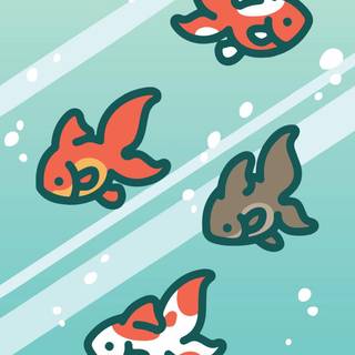 Pretty fish wallpaper