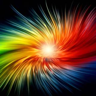 Animated color splash wallpaper