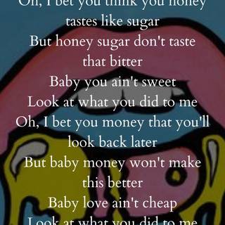 Benson Boone lyrics wallpaper