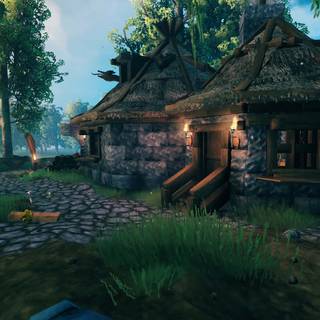 Hagrid's Hut wallpaper