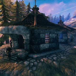 Hagrid's Hut wallpaper