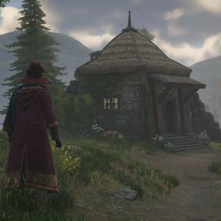 Hagrid's Hut wallpaper