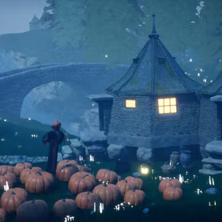 Hagrid's Hut wallpaper