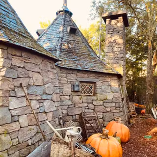 Hagrid's Hut wallpaper