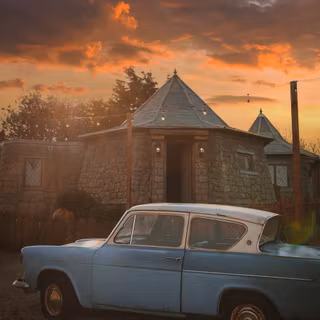 Hagrid's Hut wallpaper