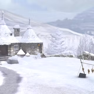 Hagrid's Hut wallpaper