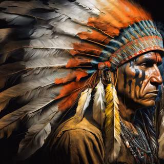 Indian tribe wallpaper