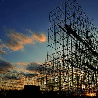 Scaffolding wallpaper