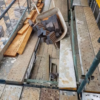 Scaffolding wallpaper