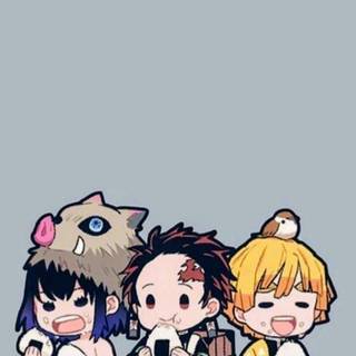 Tanjiro and Inosuke wallpaper