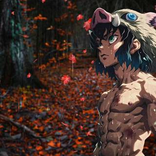 Tanjiro and Inosuke wallpaper