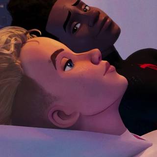 Miles Morales Gwen wallpaper