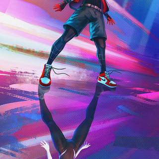 Miles Morales Gwen wallpaper