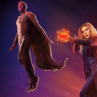 Scarlet Witch PC wallpaper