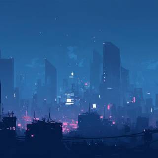 New York dark wallpaper