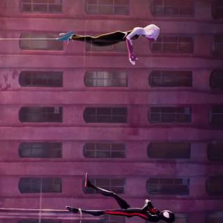 Miles Morales Gwen wallpaper