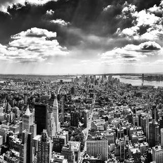 New York dark wallpaper