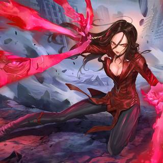 Scarlet Witch PC wallpaper