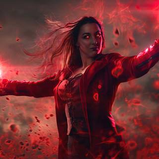 Scarlet Witch PC wallpaper