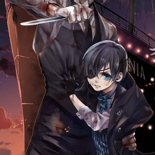 Black Butler phone wallpaper