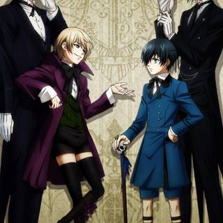 Black Butler phone wallpaper