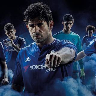 Chelsea players 4k wallpaper