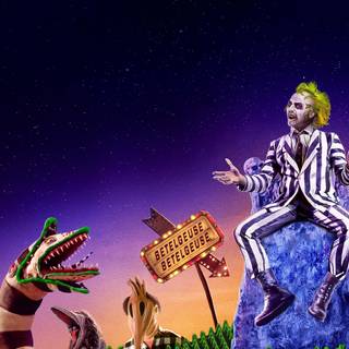 Beetlejuice 4k wallpaper