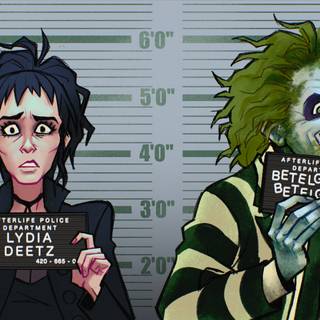 Beetlejuice 4k wallpaper