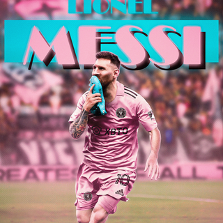 Aesthetic Messi wallpaper
